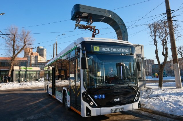 Уже в феврале электробусы выйдут на самостоятельный маршрут.