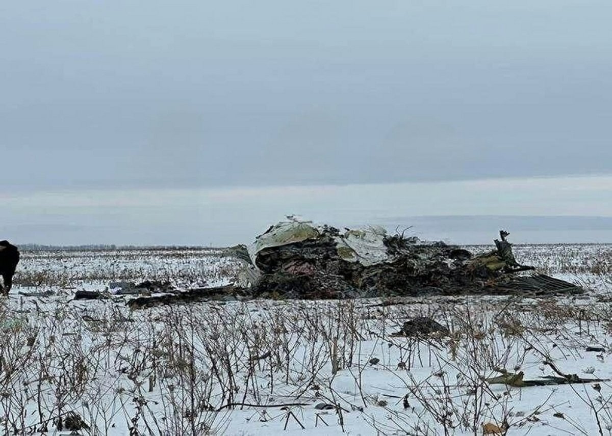Экипаж Ил-76 сообщил о внешнем воздействии перед крушением под Белгородом