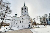 Спасская церковь - одно из старейших каменных зданий в Иркутске.