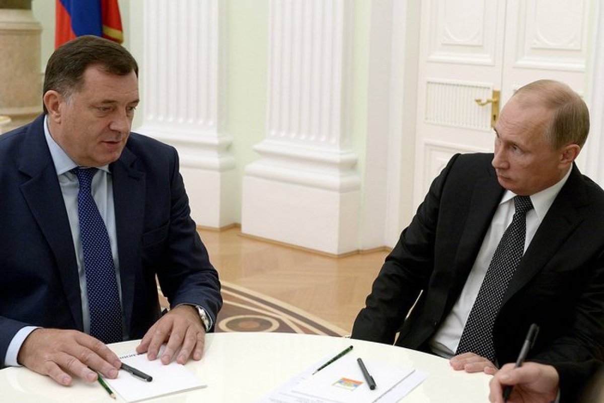 Глава Республики Сербской рассчитывает на встречу с Путиным в феврале
