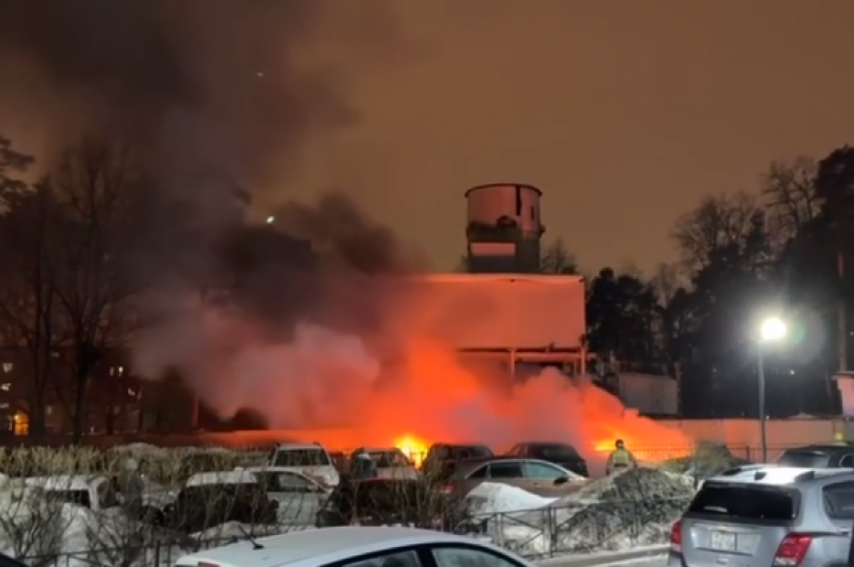 На парковке в Выборгском районе Петербурга дотла сгорели несколько авто |  АиФ Санкт-Петербург