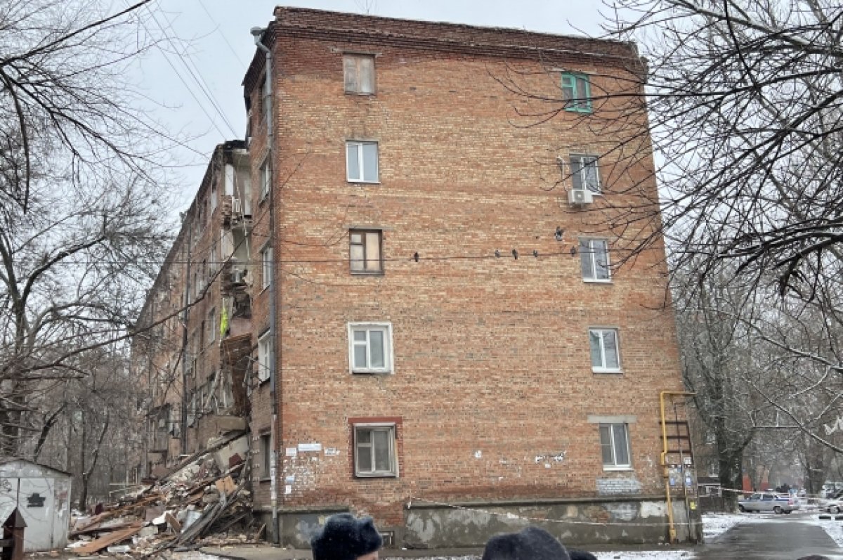 В Ростове выплаты жильцам рухнувшего дома начнут поступать 30 января