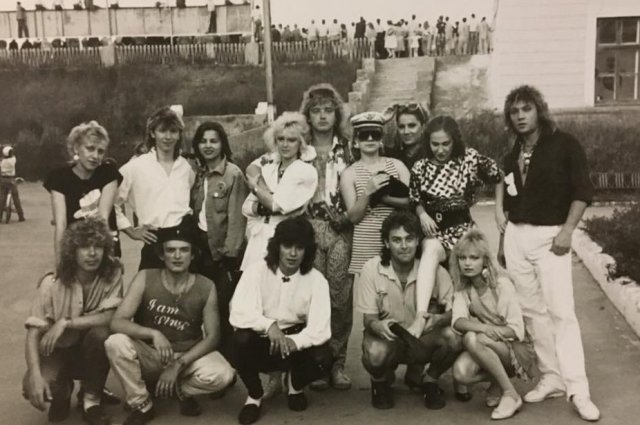 Группа «Комбинация» и другие популярные артисты, 1989 г.