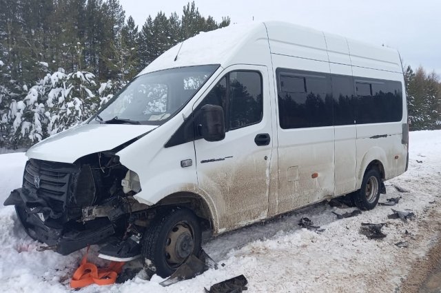 В ДТП пострадали пассажирки автобуса 50 и 60 лет, водитель Renaultи его 41-летняя пассажирка.
