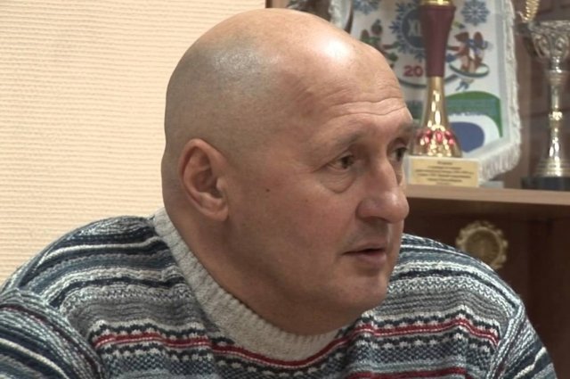 Тренер Виталий Алексеевич Плешков. 