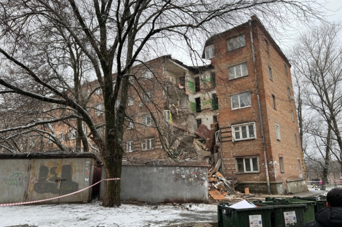 Скандал с рухнувшем в Ростове домом на Нариманова вышел на новый уровень