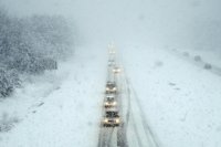 В Оренбуржье закрыли трассы из-за снегопада и метели