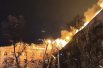 Страшный пожар на севере Москвы2