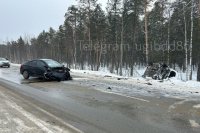 Автоавария произошла на 136 км дороги Сургут – Нижневартовск.