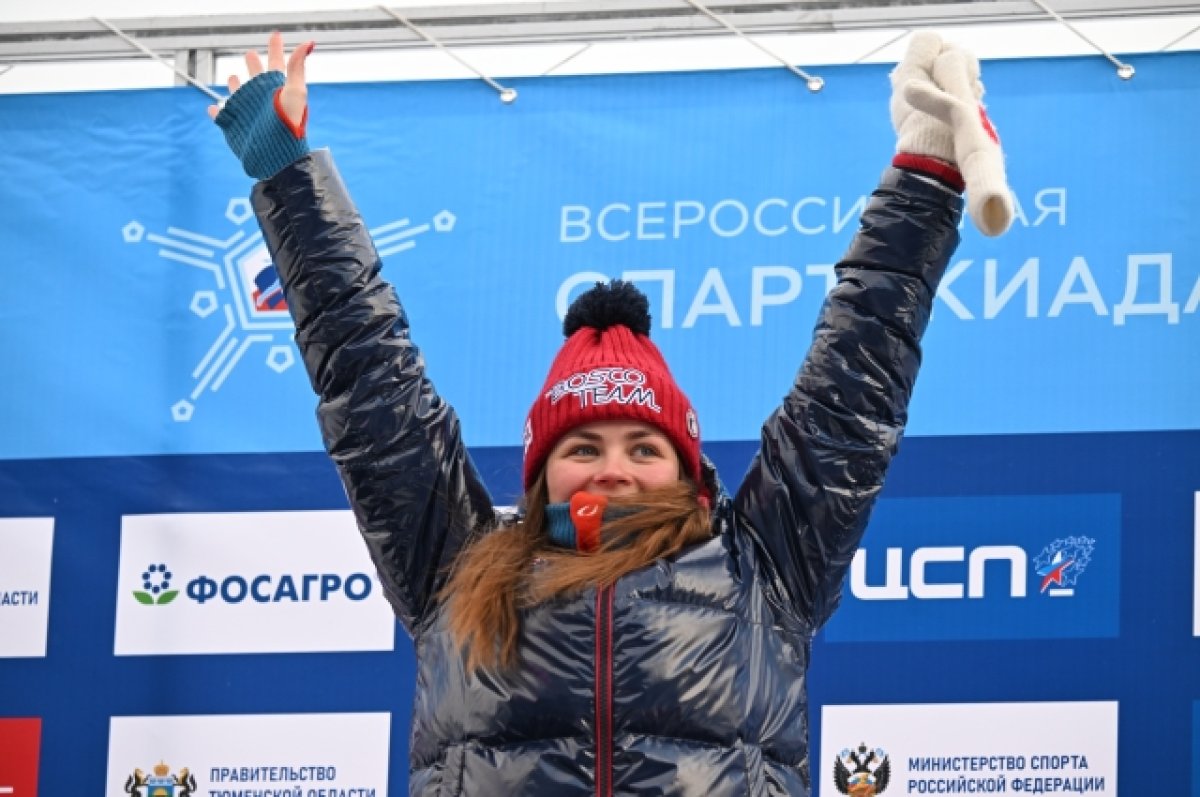 Лыжница Фалеева выиграла первую медаль Всероссийской зимней Спартакиады