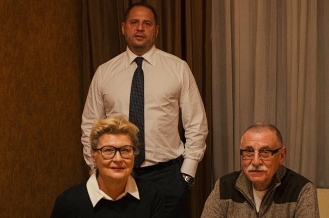 Ермак с родителями. 