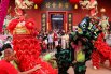 Празднование Китайского Нового года в Малайзии.
