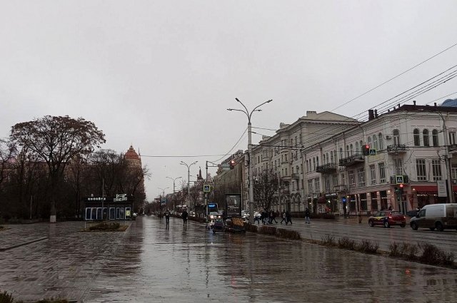 Вот такой февраль в южном Ростове-на-Дону.