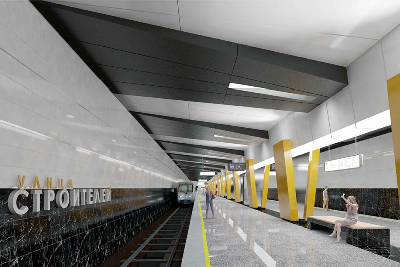 Проект станции метро «Вавиловская» Троицкой линии.