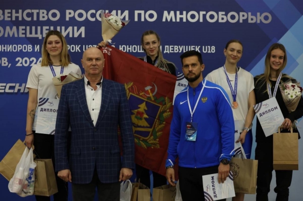 Брянские многоборцы завоевали две медали на юниорском первенстве России