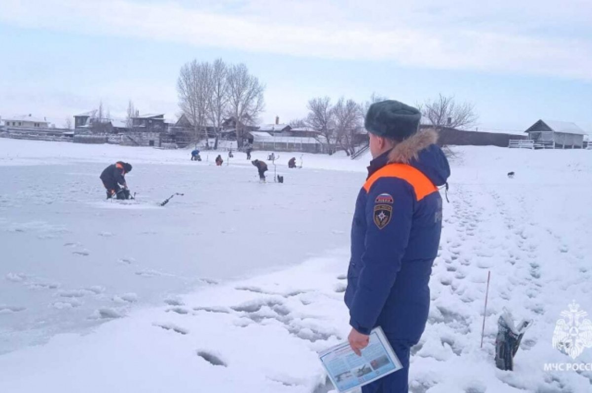 В Алтайском крае действуют семь ледовых переправ