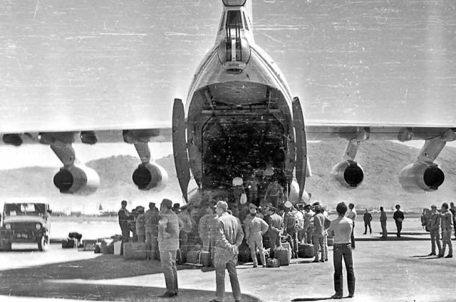 Советская авиация играла важную роль в Афганистане. 1987 год.