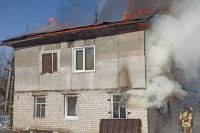 Пожар в Новоалтайске.