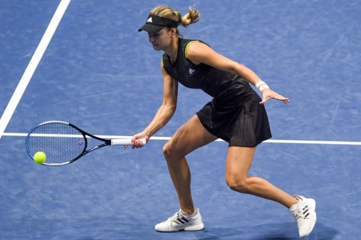 Калинская уступила Паолини в финале турнира WTA 1000 в Дубае
