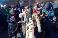 Проведение обряда освящения этно-парка