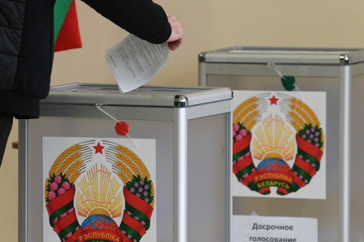 В Белоруссии состоялось голосование на выборах депутатов