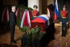  Мэр Москвы Сергей Собянин на церемонии прощания с председателем Верховного суда РФ Вячеславом Лебедевым.