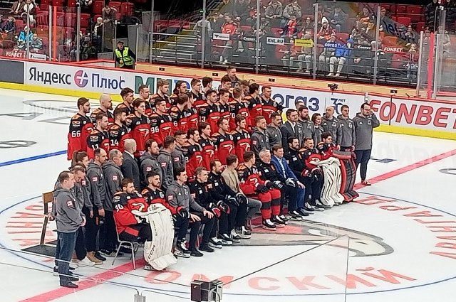 Традиционное фото перед началом плей-офф.