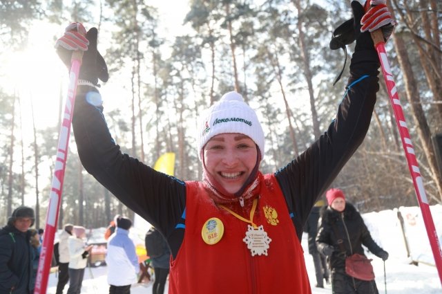 50-километровый лыжный марафон в Барнауле