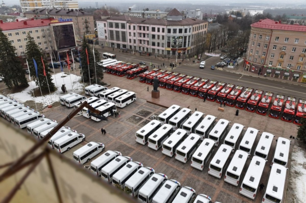 Транспортники Брянской области получили 23 новых троллейбуса и 65 автобусов