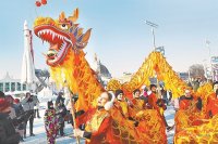 В феврале 2024 года в Москве встретили Год Дракона по китайскому календарю.