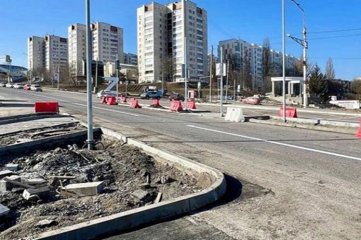 На Новом мосту в Белгороде появятся новые автобусные остановки и светофор |  АиФ Белгород