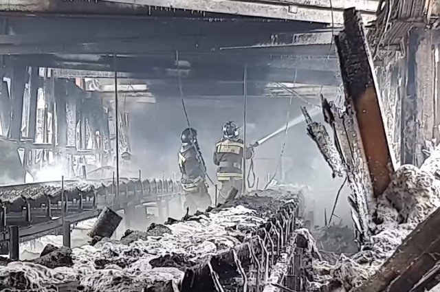 В помещении ТЭЦ 6 марта произошёл взрыв, из-за которого возник пожар.