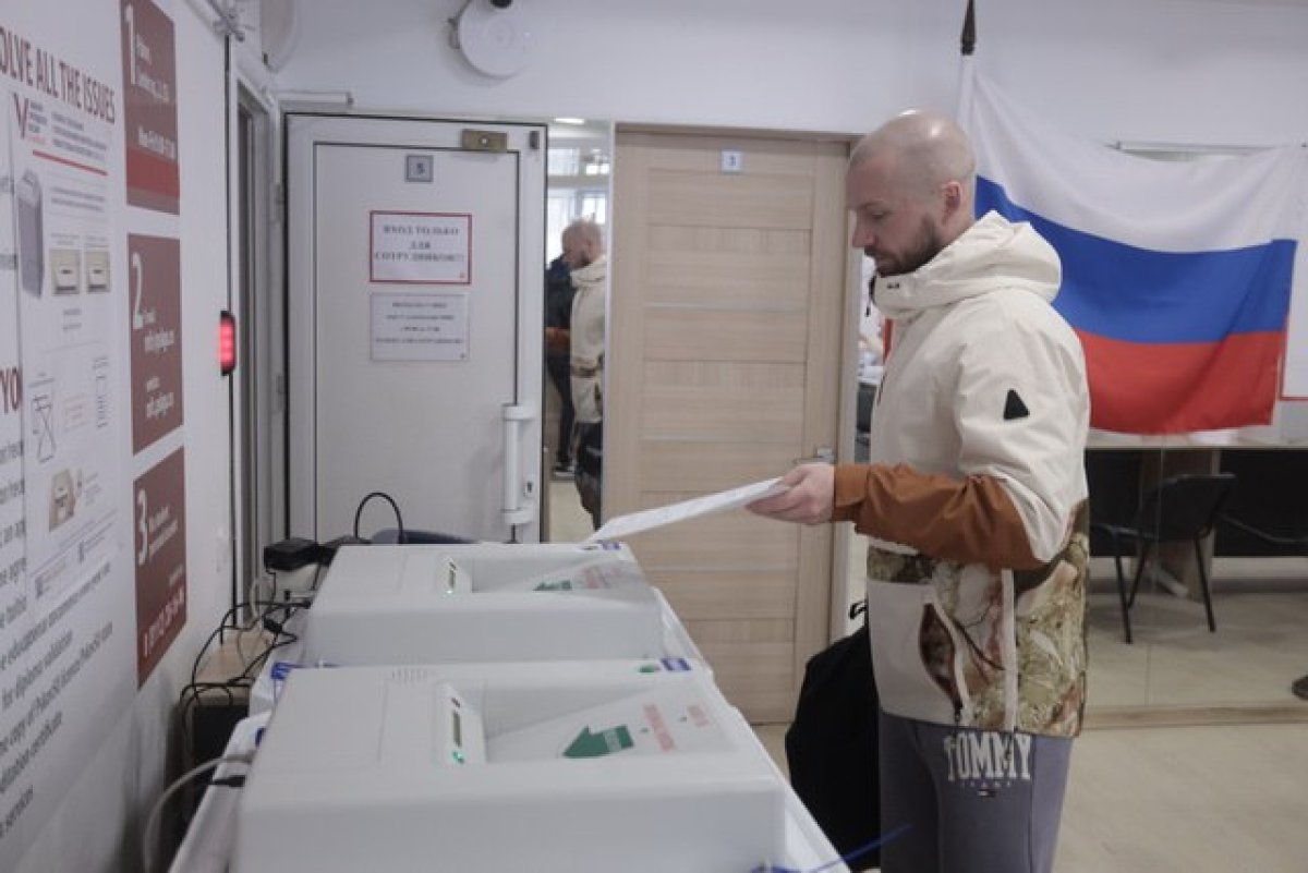 Явка избирателей на выборах президента России достигла 35,40%