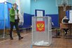 Избирательный участок в Новосибирске.