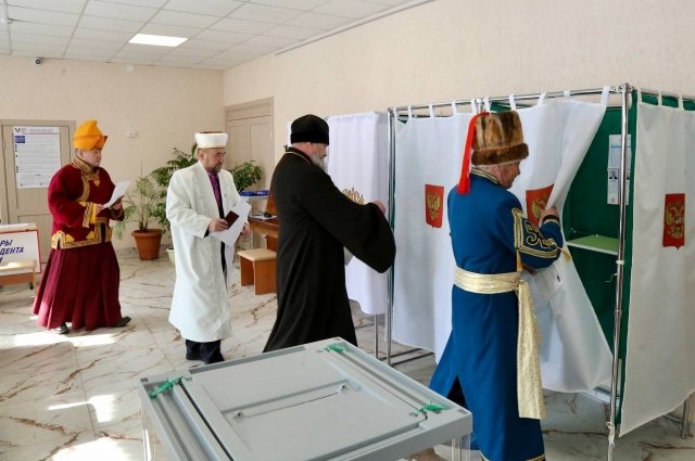 Выборы президента РФ в двух алтайских регионах