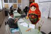 Матрешка проголосовала на выборах президента в Чунском районе (Иркутская область).