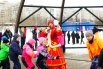 По случаю празднования Масленицы в парке «Кольский» прошёл II фестиваль перетягивания каната.