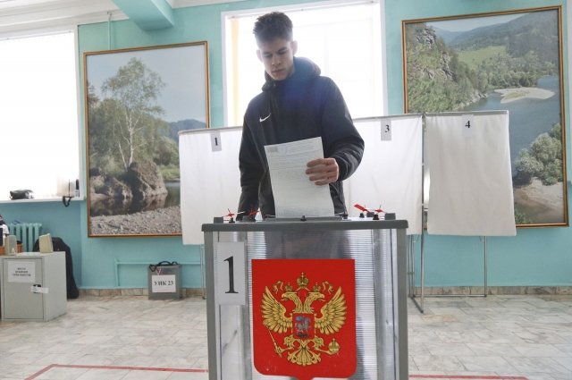 В Алтайском крае большинство голосов было отдано за Владимира Путина.