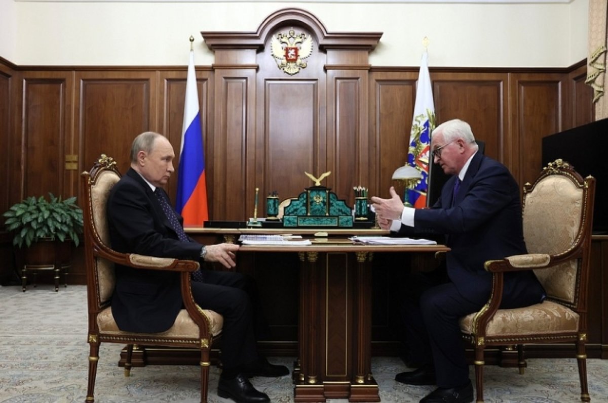 Путин обсудил модернизацию налоговой системы с главой РСПП Шохиным