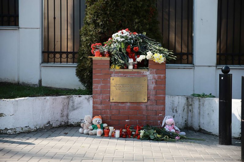 Акция в памяти о жертвах теракта в подмосковном «Крокус Сити Холле» в Молдавии.