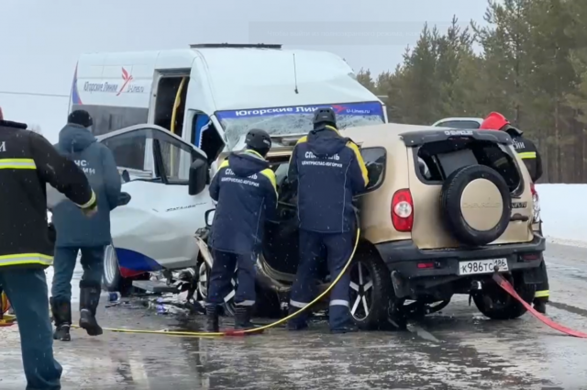 В Югре в ДТП с рейсовым автобусом погибли три человека | АиФ Югра