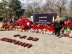 Так выглядел мемориал у парка Горького в Ростове днем 23 марта.