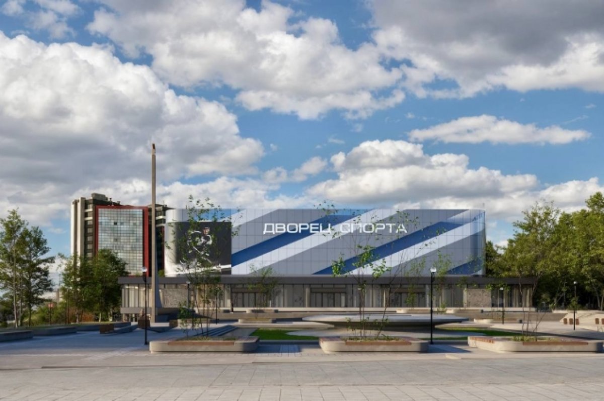 Ростовчанам показали, как будет выглядеть обновлённый дворец спорта