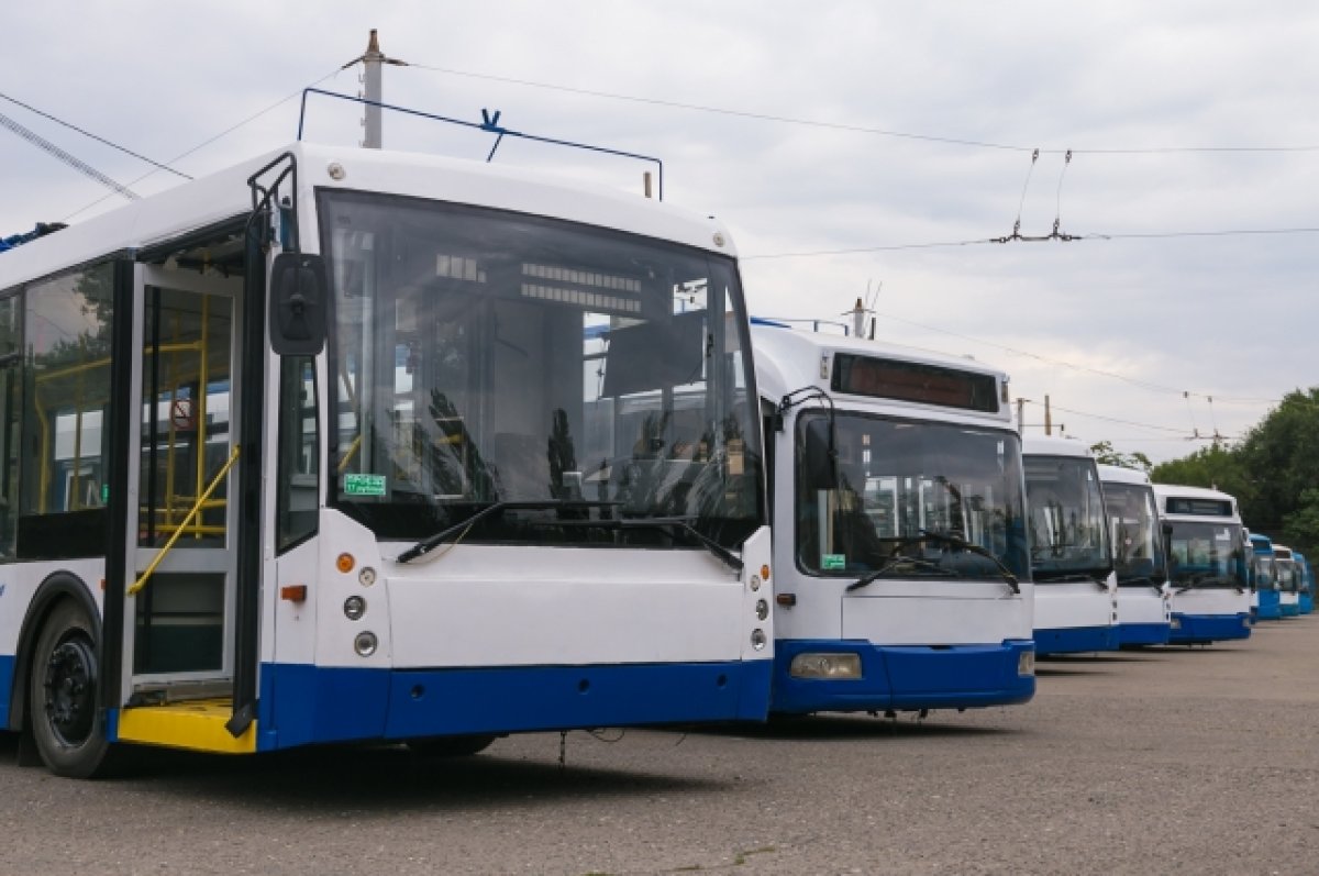 В три новых района Ростова обещают запустить троллейбусы