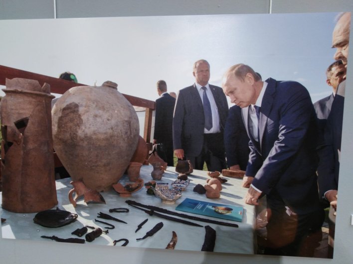 Владимир Путин в Болгаре. 28 августа 2012 года. 