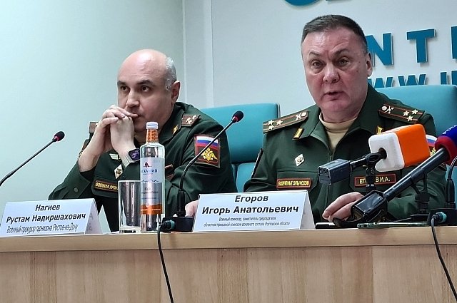 Военный комиссар Ростовской области Игорь Егоров.