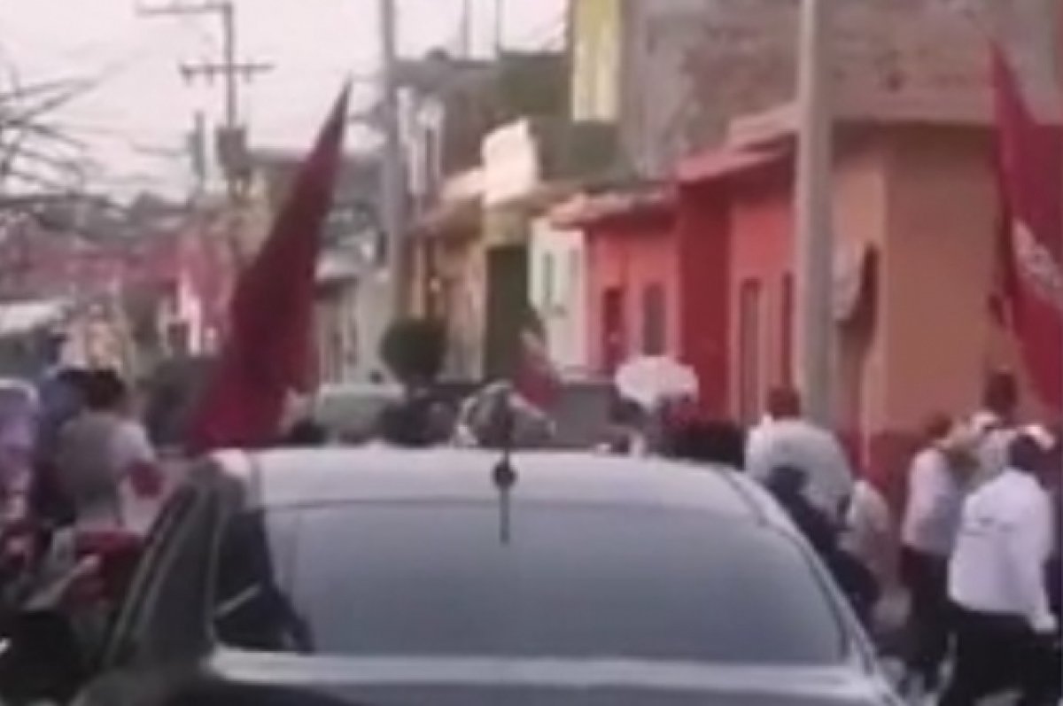 Кандидата в мэры застрелили перед митингом в Мексике