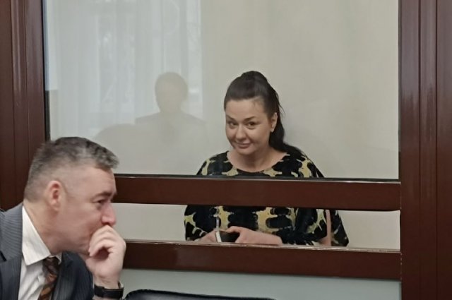 На суде у Натальи Симакиной было приподнятое настроение.