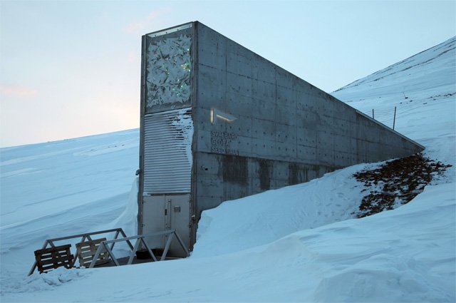 Глобальное семенное хранилище на Шпицбергене.