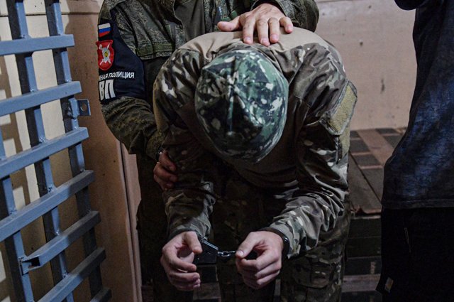 Украинский военнопленный